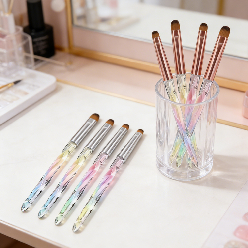 ネイルアートデザイン用ネイルブラシ、ネイルチップディスプレイ - Nail Art Navy のレビューと価格
