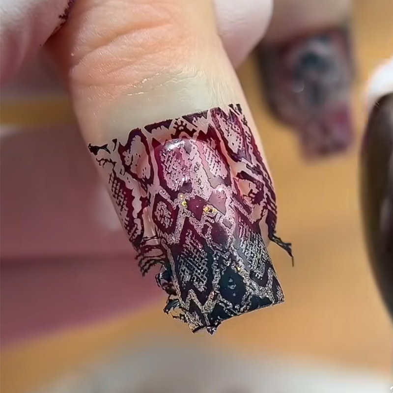 動物画像ヘビヒョウネイルスタンピングタイガーゼブラヒョウヘビ - Nail Art Zebra Design のレビューと価格