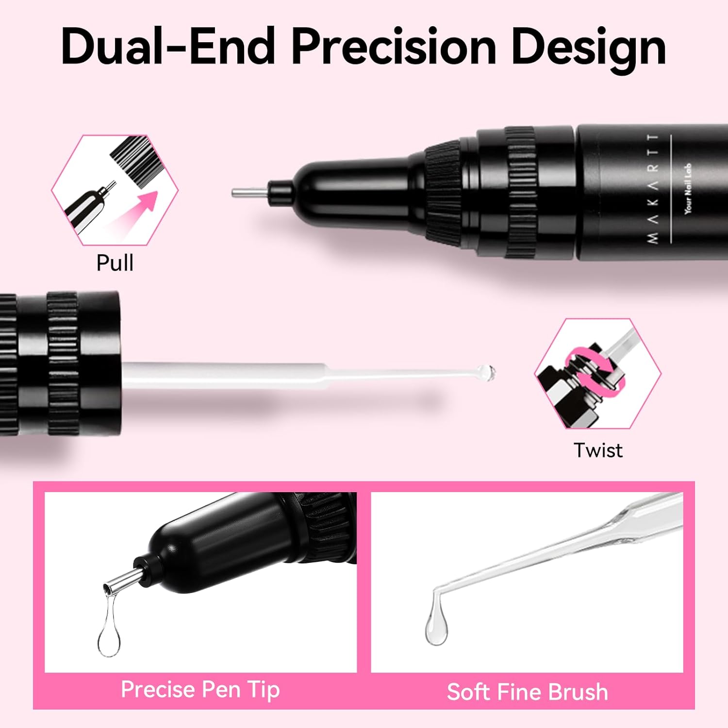 4個入り マカート ネイルラインストーン接着剤 8ml 強力 - Rhinestone Nail Gem のレビューと価格